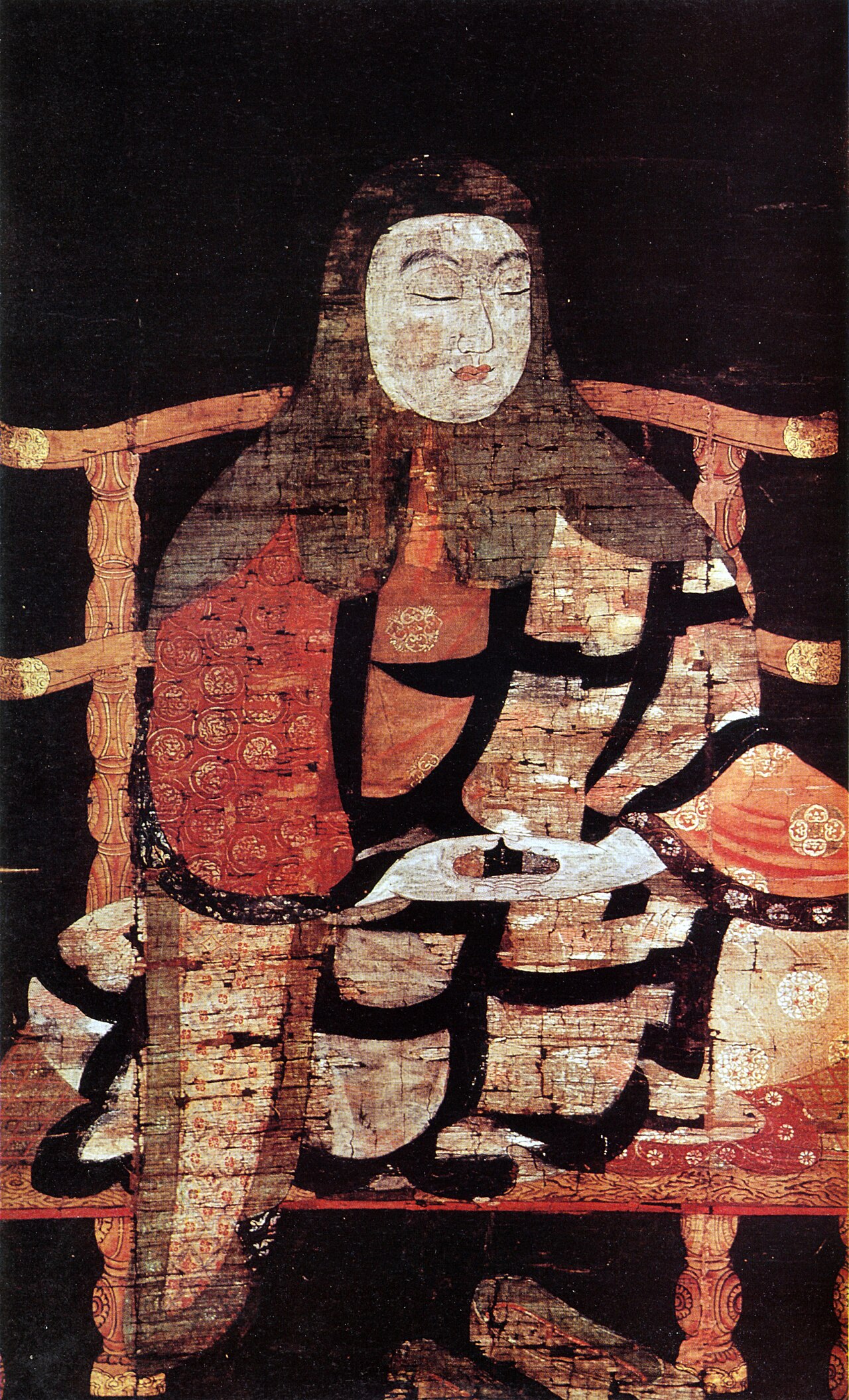 平安時代の最澄像(一乗寺蔵・国宝)